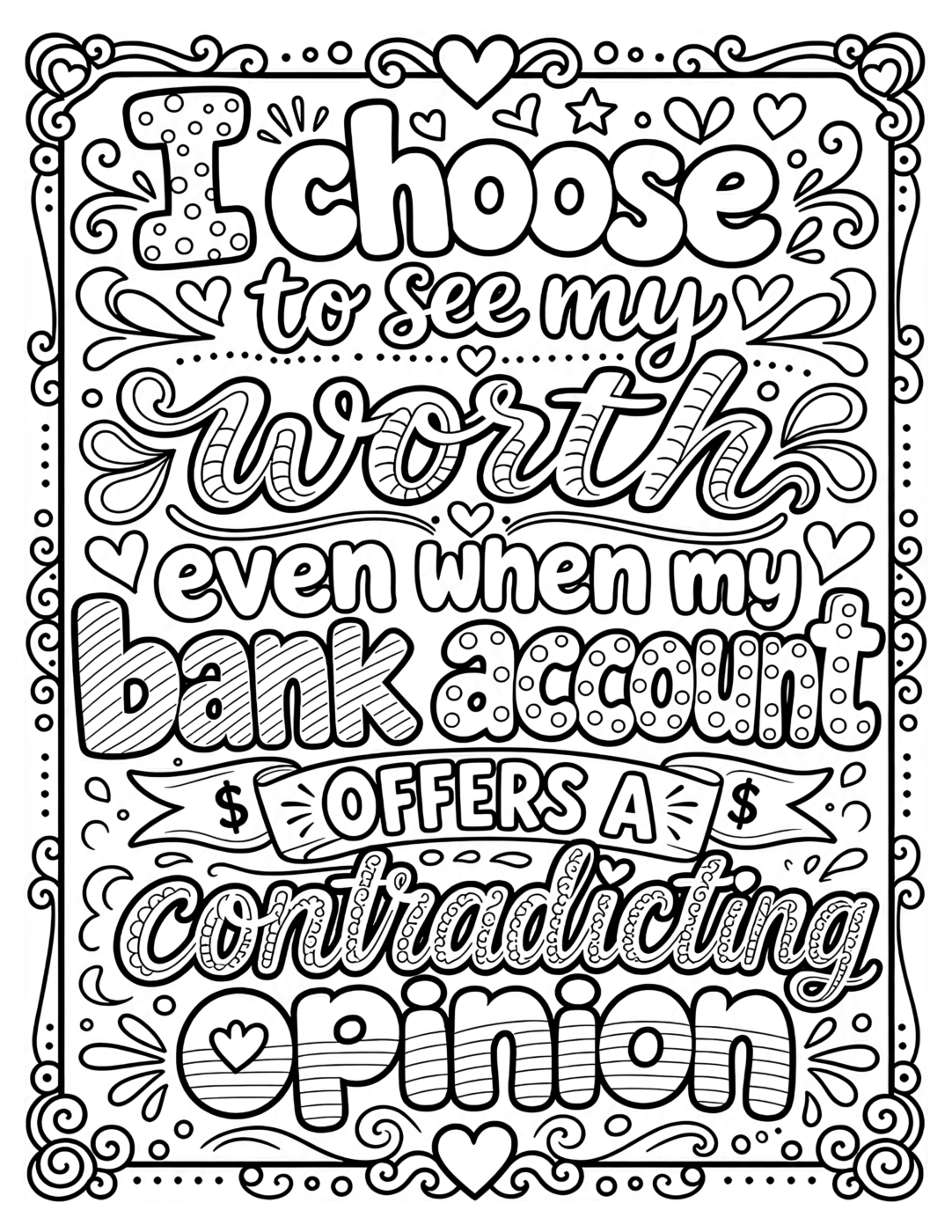 I Choose to See My Worth