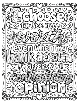 I Choose To See My Worth