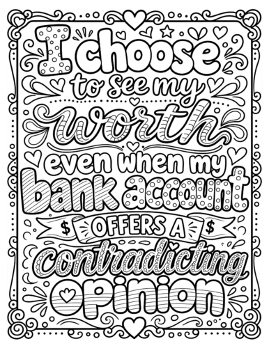 I Choose To See My Worth