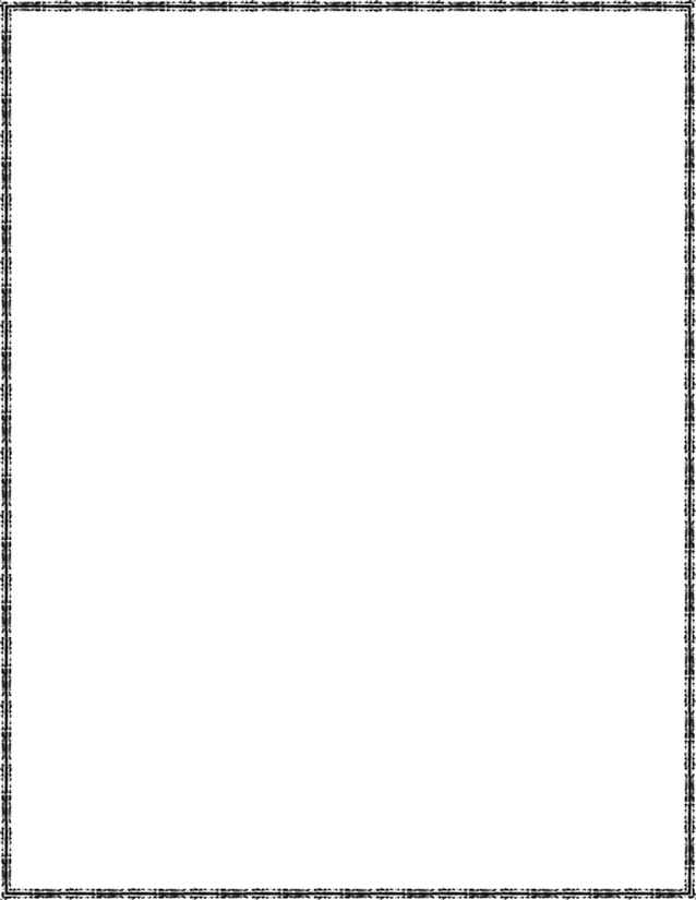 Barbed Wire Border Page Template, Bold Corner Wraps