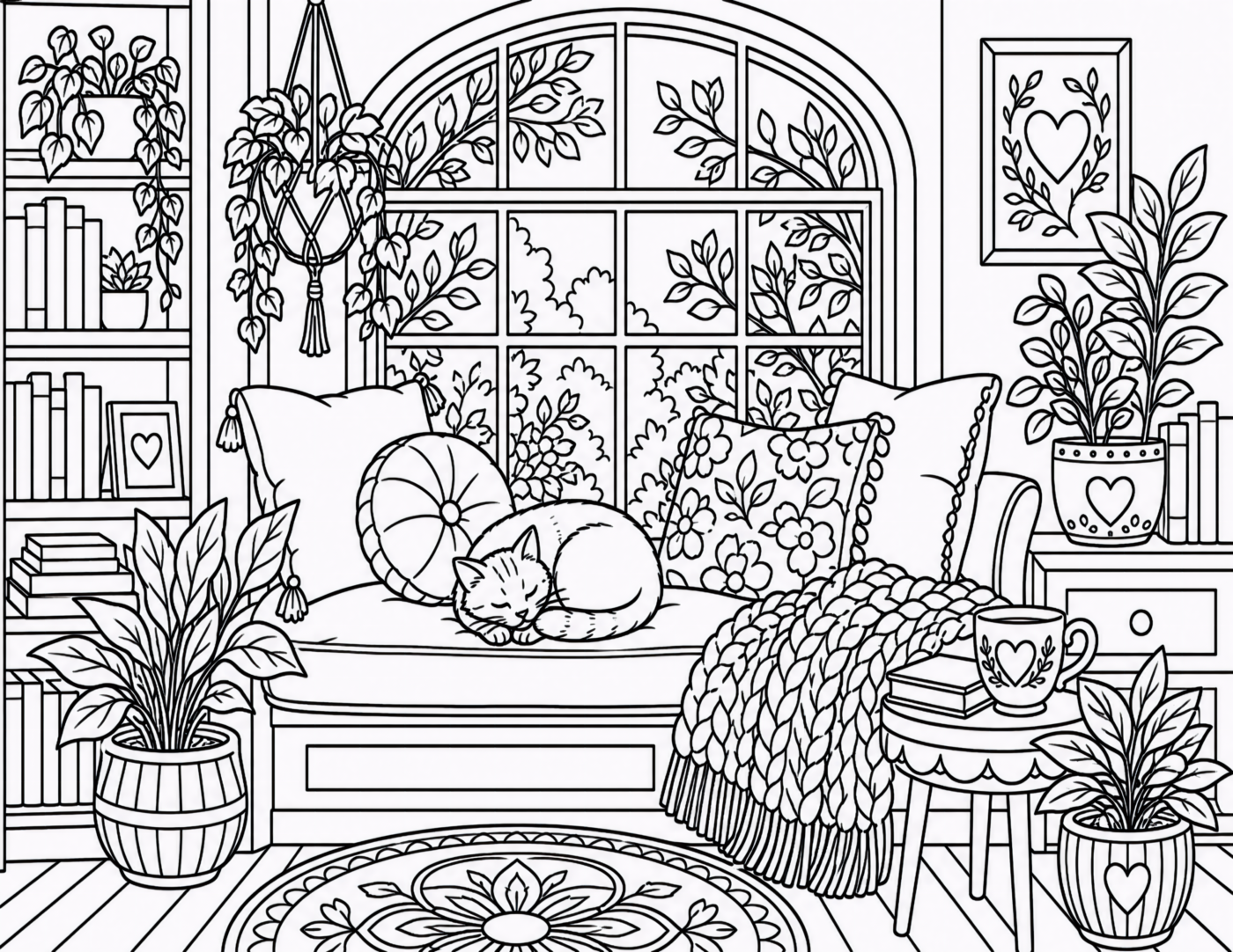 Cat Napping Window Seat