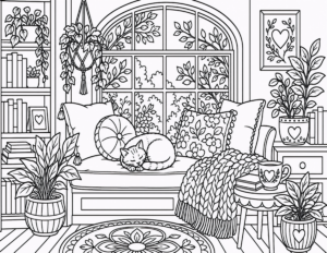 Cat Napping Window Seat