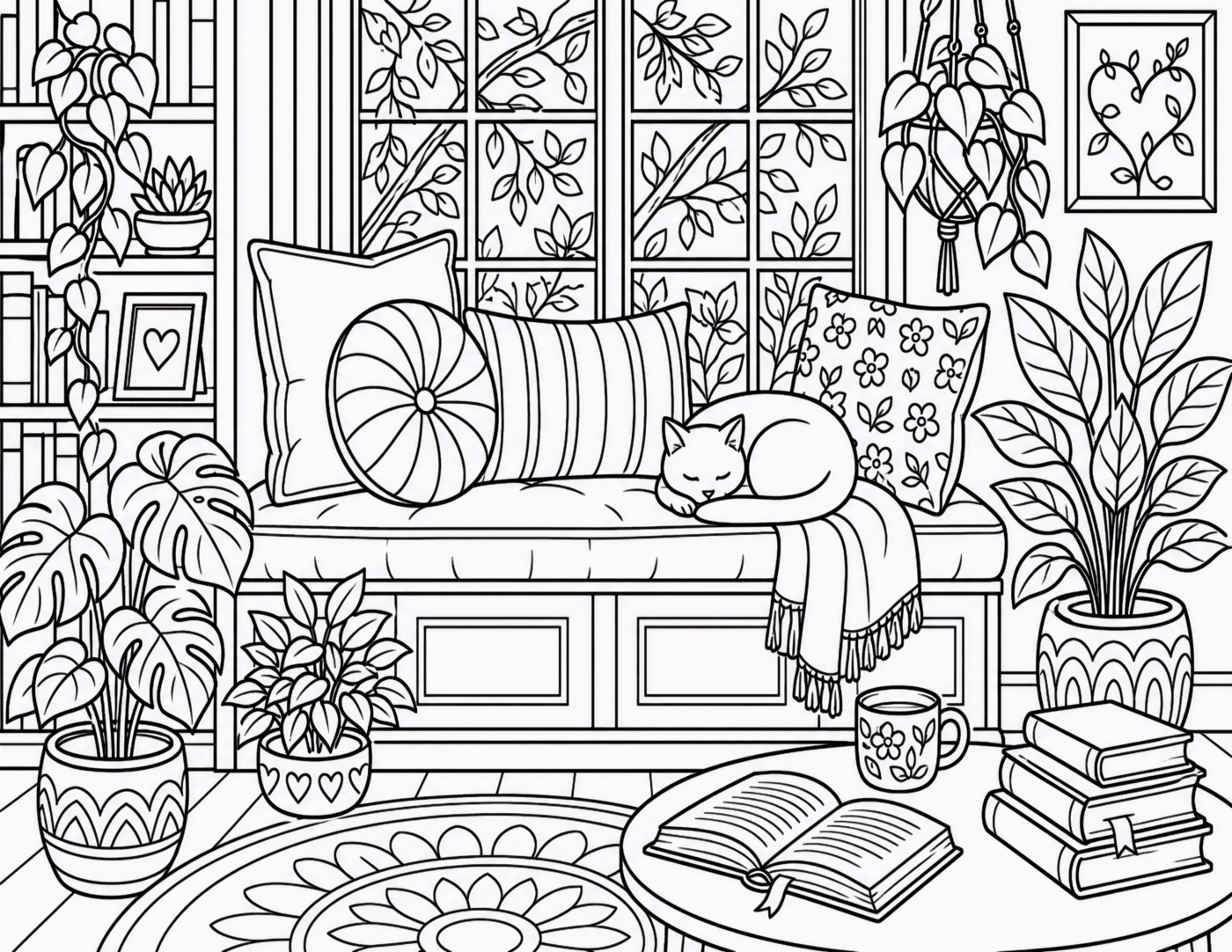 Cat Window Seat Nook