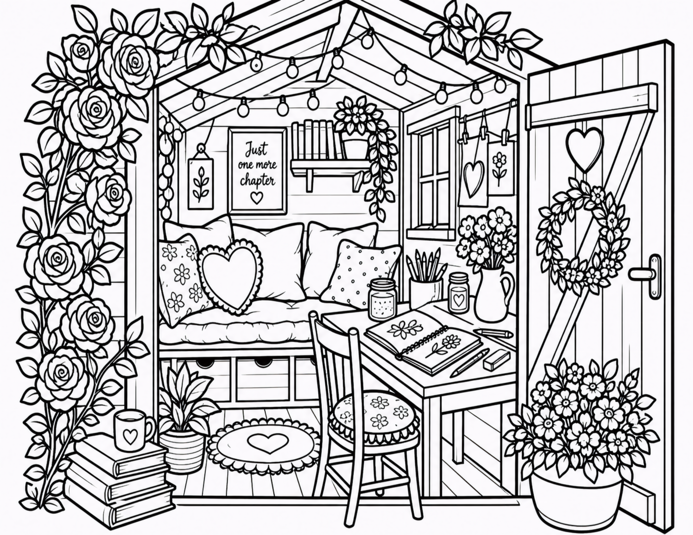 Garden Reading Shed
