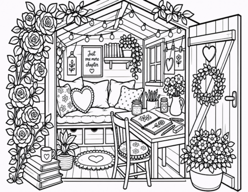 Garden Reading Shed