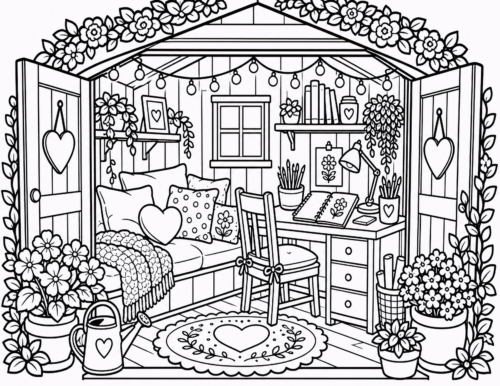 Garden She Shed Study