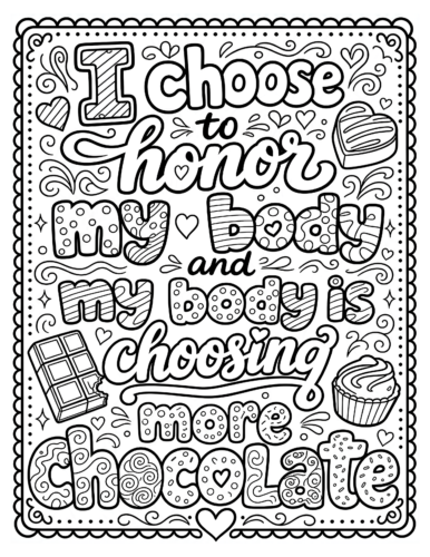 I Choose to Honor My Body