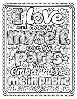 I Love And Accept Myself