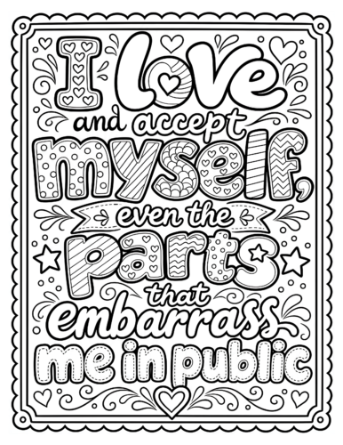 I Love and Accept Myself