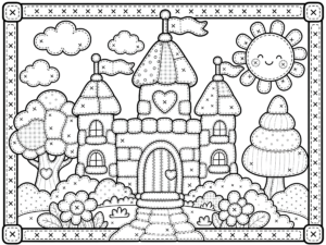 Kawaii Fairy Tale Castle
