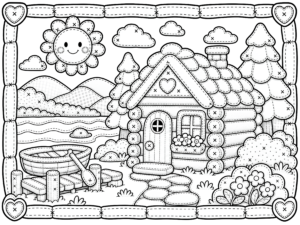 Kawaii Lakeside Cabin