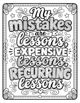 My Mistakes Are Lessons