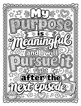 My Purpose Is Meaningful