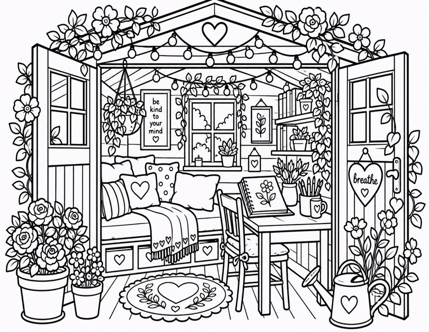 She Shed Garden Getaway