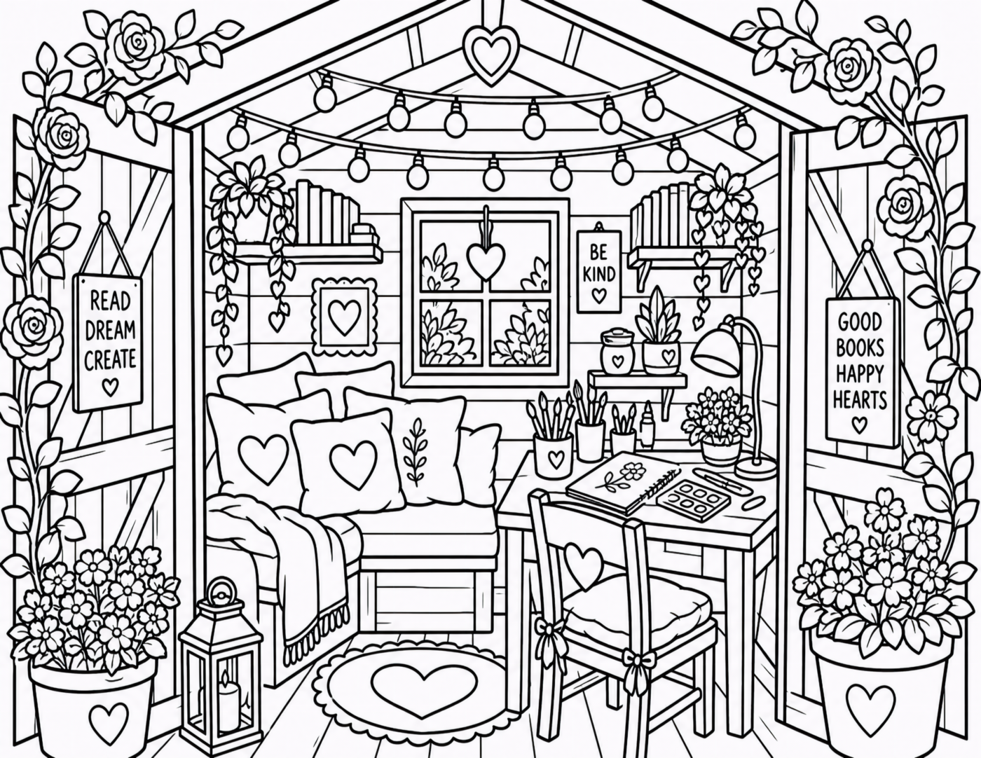 She Shed Interior