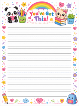 You've Got This Handwriting Paper